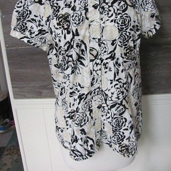 ALFANI LADIES SHORT SLEEVE BLOUSE - Picture 6 of 7